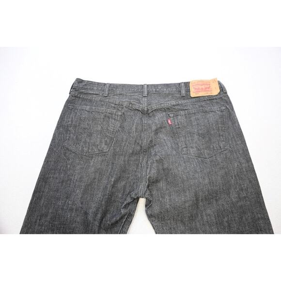 Vintage Levis 501 White Oak Cone Denim XX Straight Button Fly Jeans Mens 44 x 31 - Picture 8 of 9